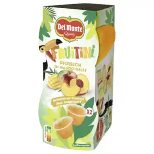 Del Monte Fruitini Frucht-Cups mit Früchten in Fruchtgelee