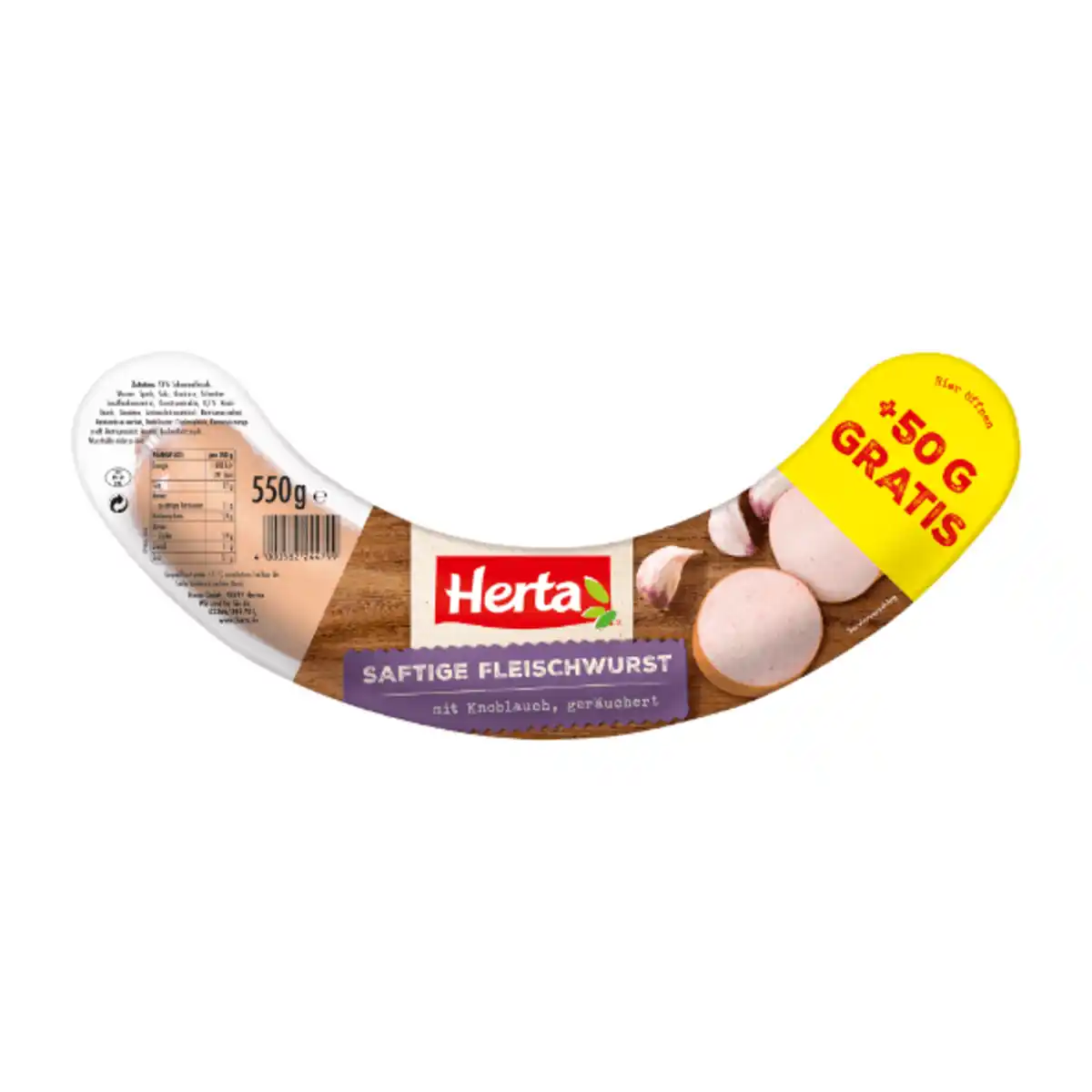 Bild 3 von HERTA Fleischwurst 550g