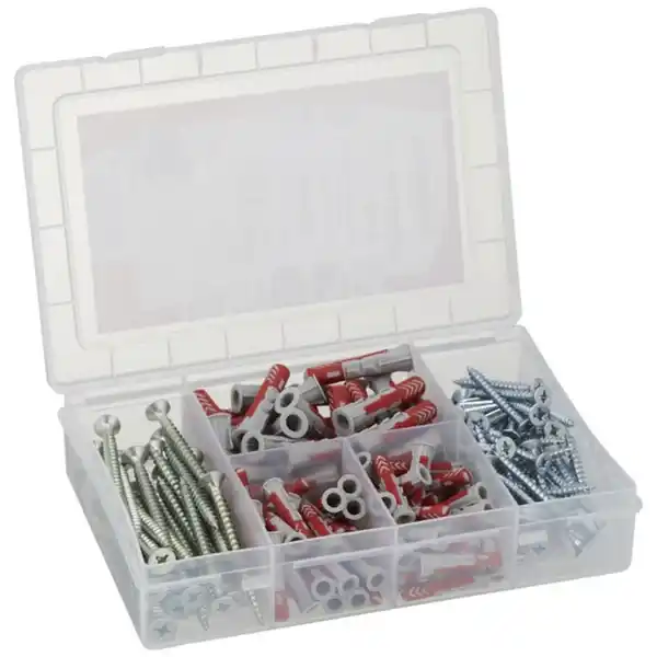 Bild 1 von FISCHER Dübel Box, MeisterBox, Nylon, 1 Stück, 4,5-6 x 30-40 mm