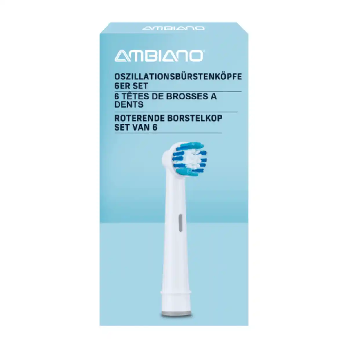 Bild 4 von AMBIANO Ersatzzahnbürstenaufsätze