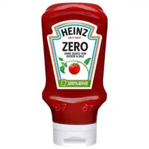 Heinz Ketchup ohne Salz-/Zuckerzusatz