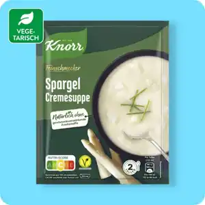 KNORR®  Feinschmeckersuppe, Spargel-Cremesuppe