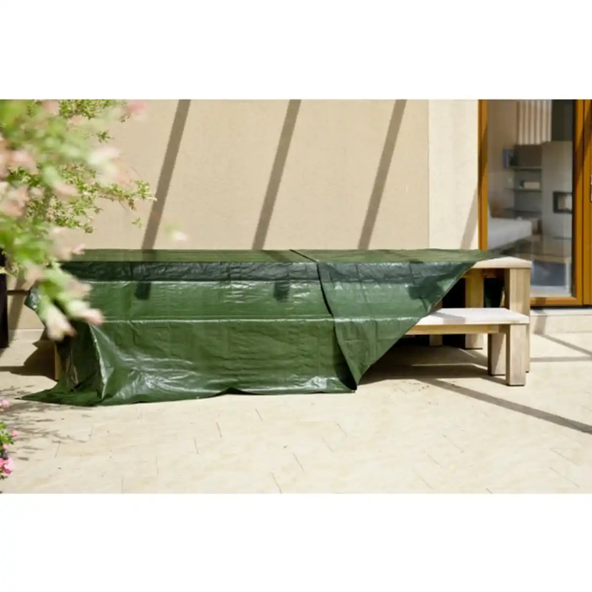 Bild 3 von WINDHAGER Schutzplane »MEDIUM«, grün, Kunststoff, BxL: 4 x 3 m