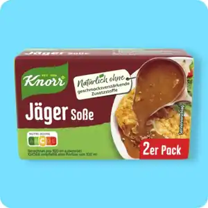 KNORR®  Basissoße, Jägersoße