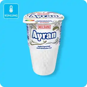 MILSANI Ayran, Joghurtgetränk nach türkischer Art