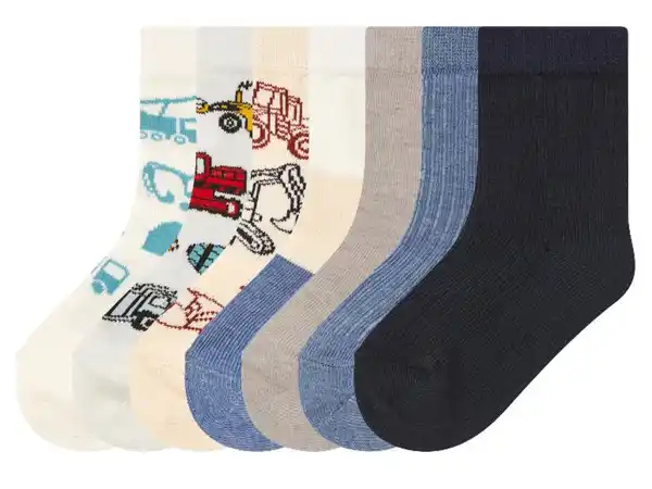 Bild 2 von lupilu® Kleinkinder Socken, 7 Paar, mit Bio-Baumwolle