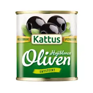 Kattus Spanische Oliven entsteint