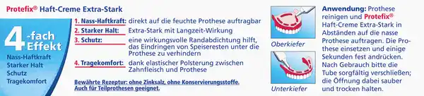 Bild 2 von Protefix Haft-Creme Extra-Stark, 47 g