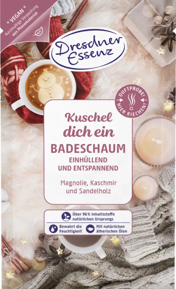 Bild 1 von Dresdner Essenz Badeschaum Kuschel dich ein, 60 g