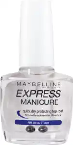 Maybelline New York Express Manicure Schnelltrocknender Überlack, 10 ml