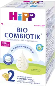 HiPP Bio Combiotik Folgemilch 2 ab dem 6. Monat, 600 g