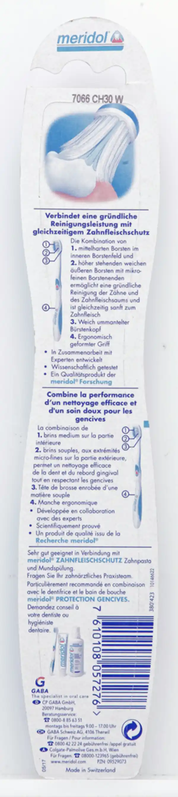 Bild 2 von meridol Zahnbürste Mittel