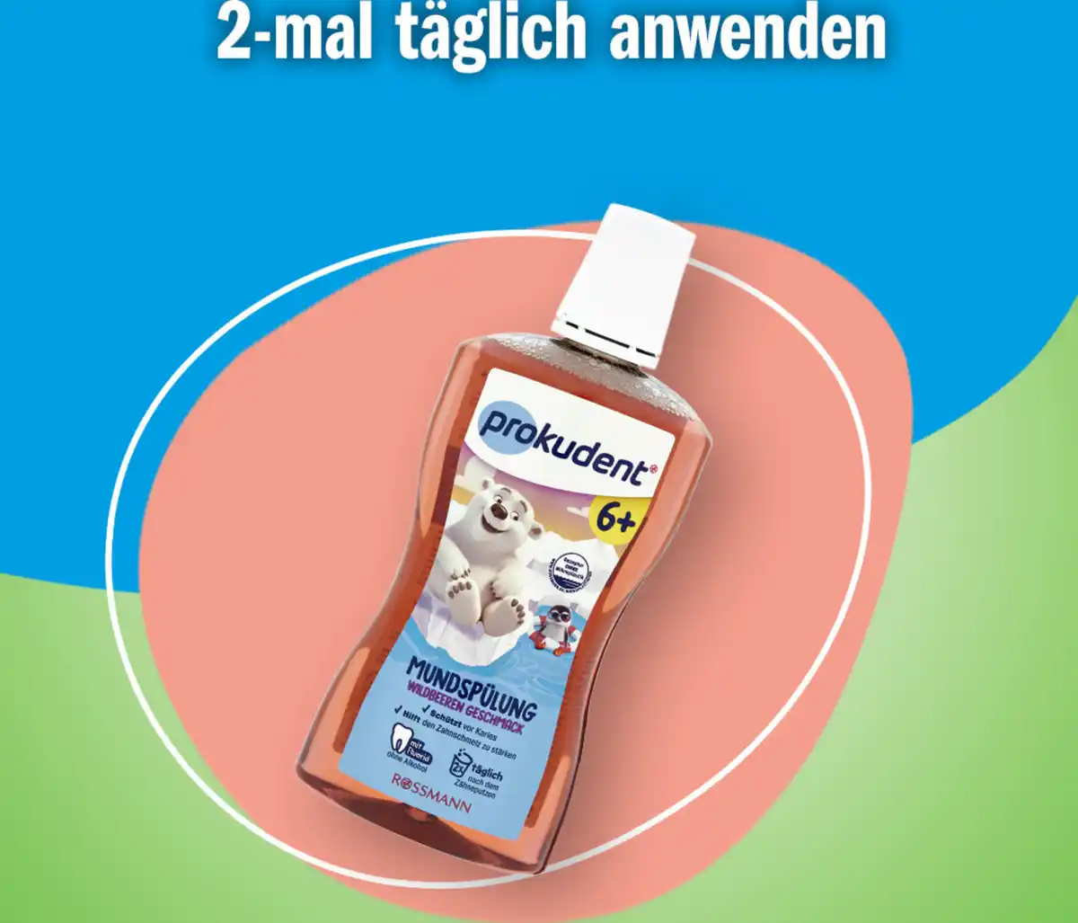 Bild 4 von prokudent Junior Mundspülung Wildbeeren Geschmack, 500 ml