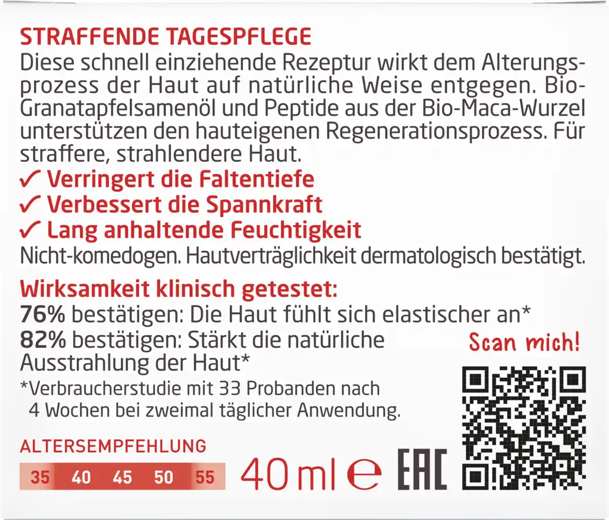 Bild 2 von Weleda Straffende Tagespflege Granatapfel & Maca-Peptide, 40 ml