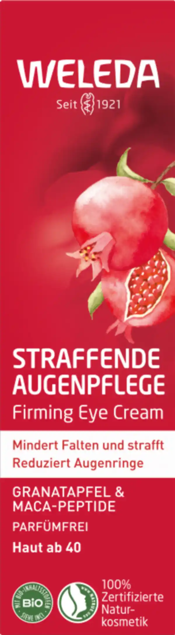 Bild 1 von Weleda Straffende Augenpflege Granatapfel & Maca-Peptide, 12 ml