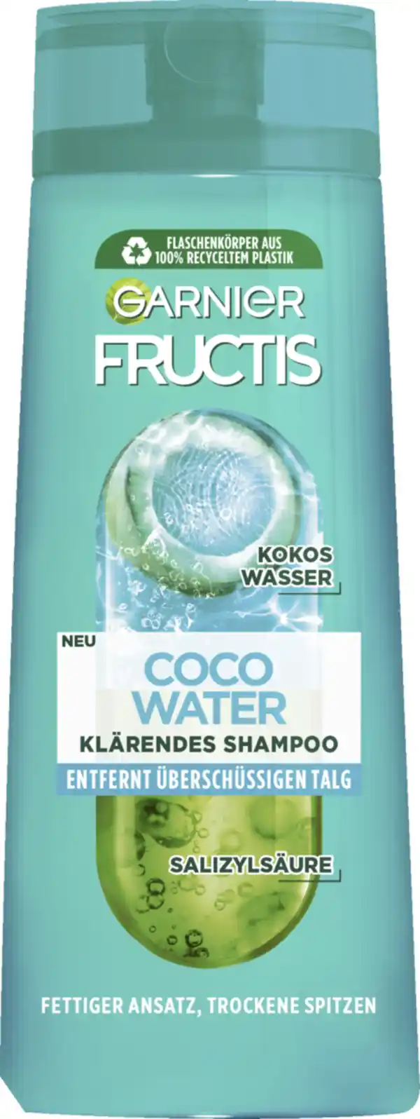 Bild 1 von Garnier Fructis Coco Water Klärendes Shampoo, 250 ml