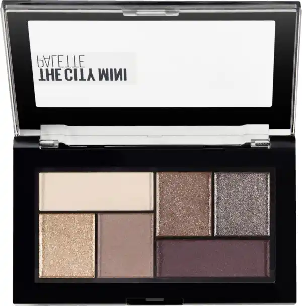 Bild 2 von Maybelline New York The City Mini Lidschatten Palette Nr. 410 Chill Brunch Neutrals, 6 g