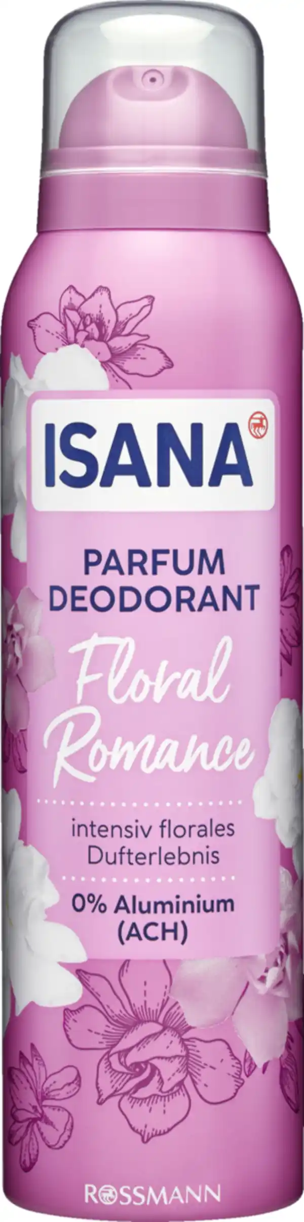 Bild 1 von ISANA Parfum Deospray Floral Romance, 150 ml