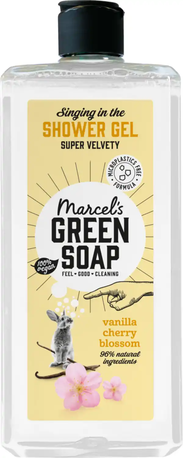 Bild 1 von Marcel's Green Soap Duschgel Vanille & Kirschblüte, 300 ml