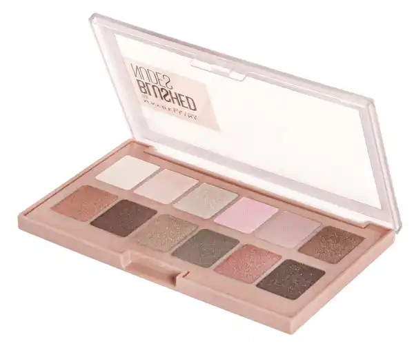 Bild 3 von Maybelline New York The Blushed Nudes Lidschatten Palette, 9,6 g