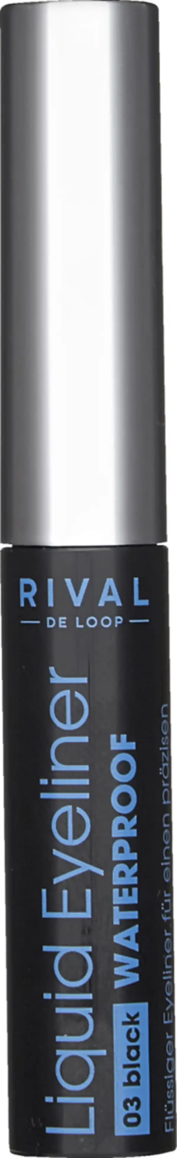 Bild 1 von RIVAL DE LOOP Liquid Eyeliner 03 - black waterproof