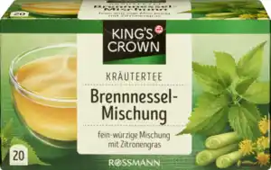 KING'S CROWN Kräutertee Brennnessel-Mischung, 30 g