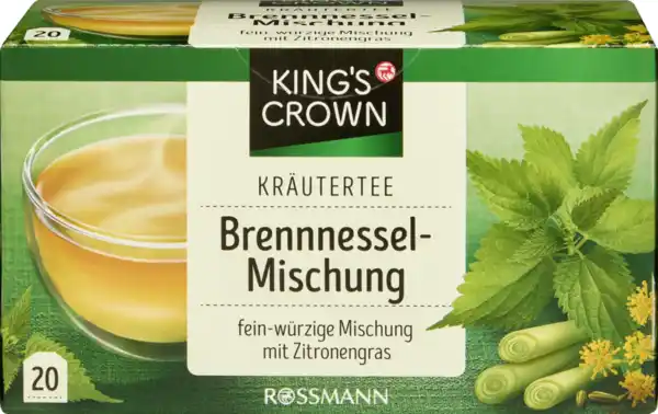 Bild 1 von KING'S CROWN Kräutertee Brennnessel-Mischung, 30 g
