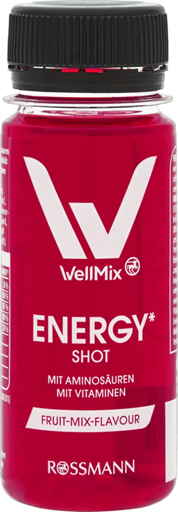 Bild 1 von WellMix Energy Shot Fruit-Mix Flavour, 60 ml