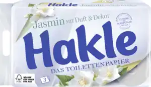 Hakle Toilettenpapier Jasmin mit Duft & Dekor