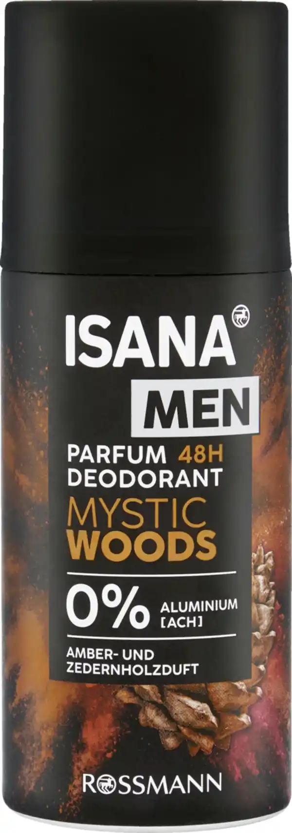 Bild 1 von ISANA MEN Parfum Deodorant Mystic Woods, 150 ml