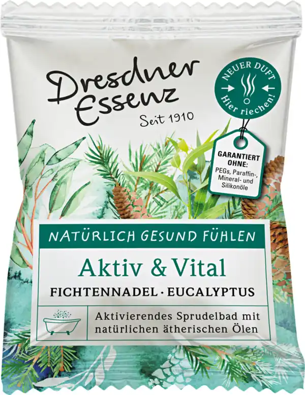 Bild 1 von Dresdner Essenz Sprudelbad Aktiv & Vital, 70 g