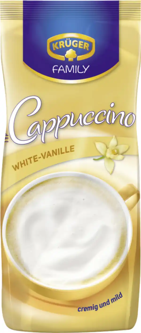 Bild 1 von Krüger Family White-Vanille Cappuccino, 500 g