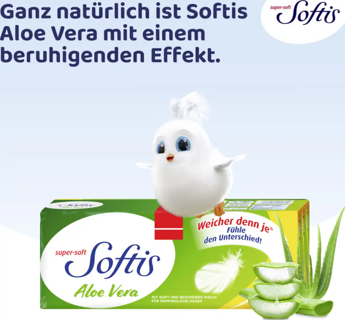 Bild 3 von Softis Aloe Vera Taschentücher