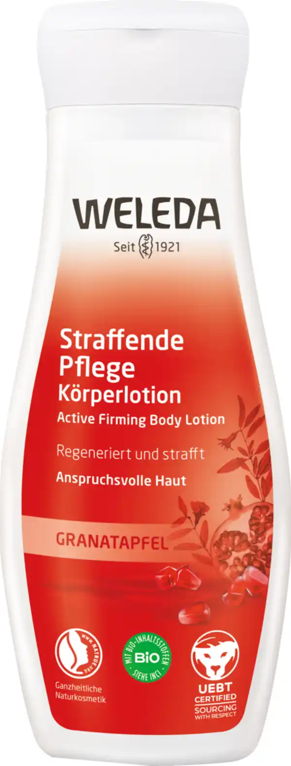 Bild 1 von Weleda Straffende Pflege Körperlotion Granatapfel, 200 ml