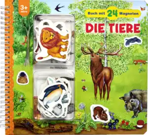 IDEENWELT Magnetbuch Tiere