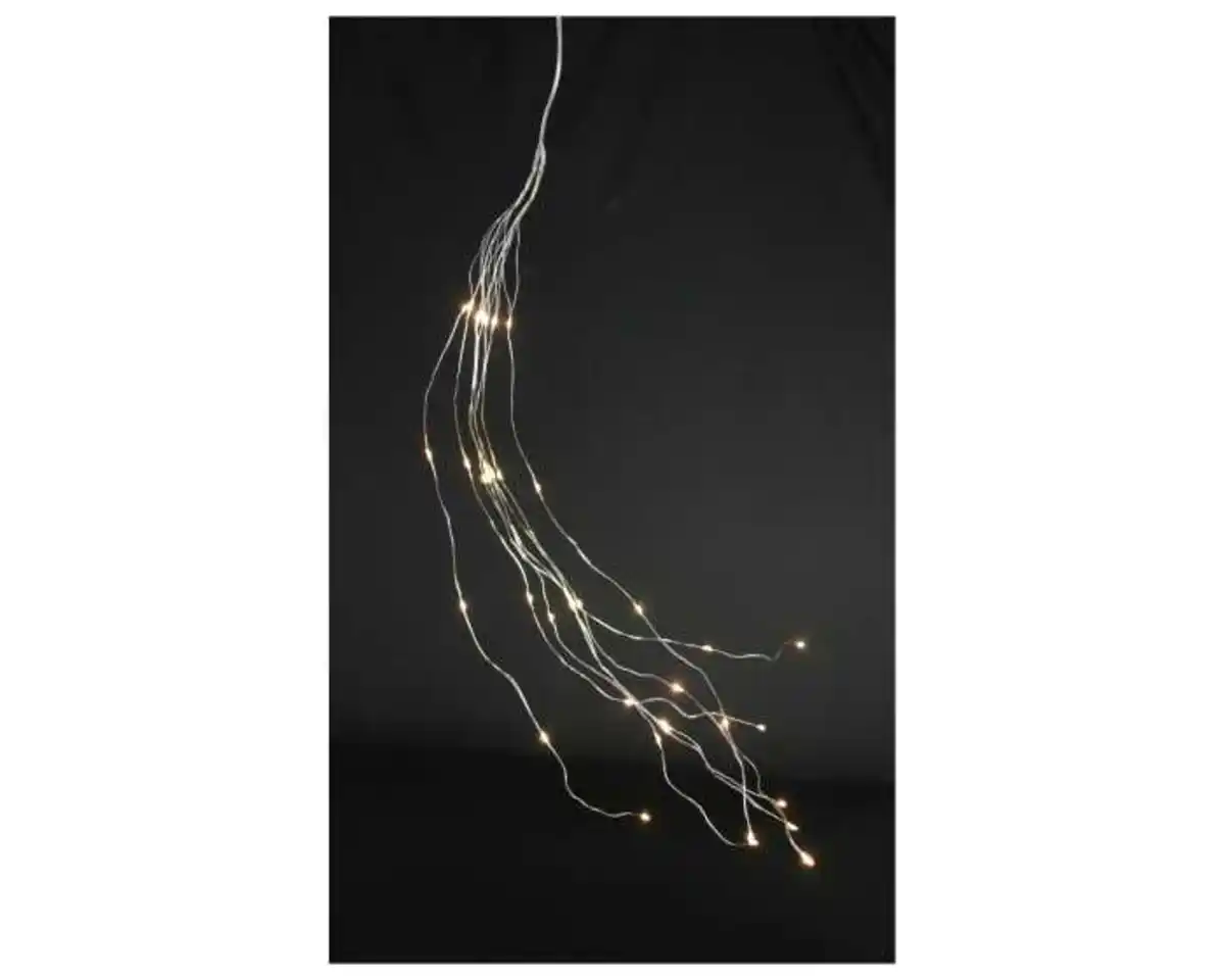 Bild 1 von Silberdraht Beleuchtung 40LED Weiß