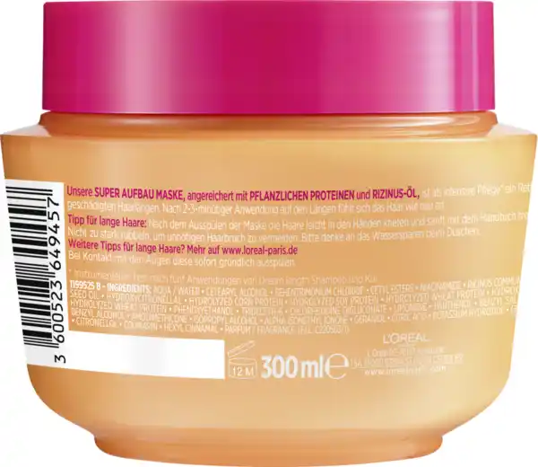 Bild 2 von L’Oréal Paris Elvital Haarkur Dream Length Anti-Spliss, 300 ml