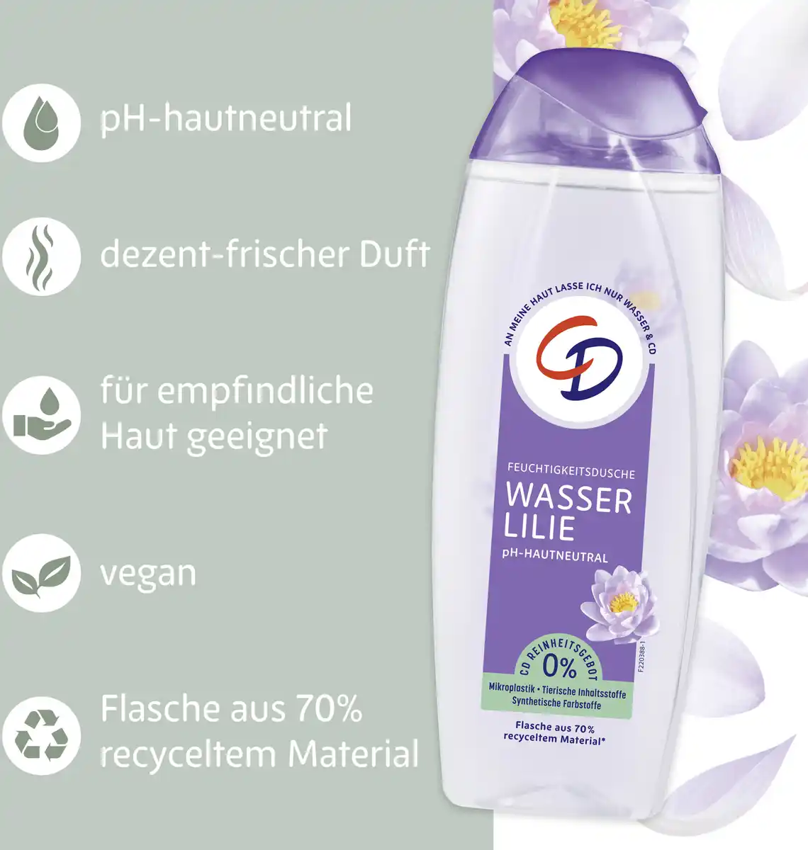 Bild 3 von CD Feuchtigkeitsdusche Wasserlilie, 250 ml