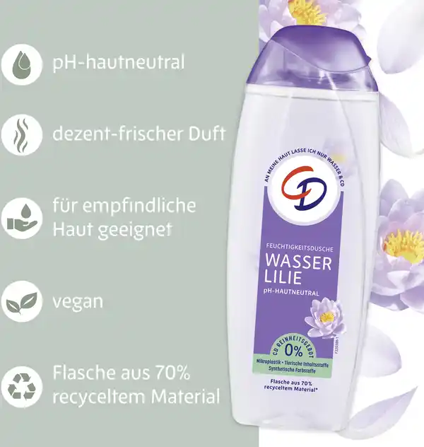 Bild 3 von CD Feuchtigkeitsdusche Wasserlilie, 250 ml