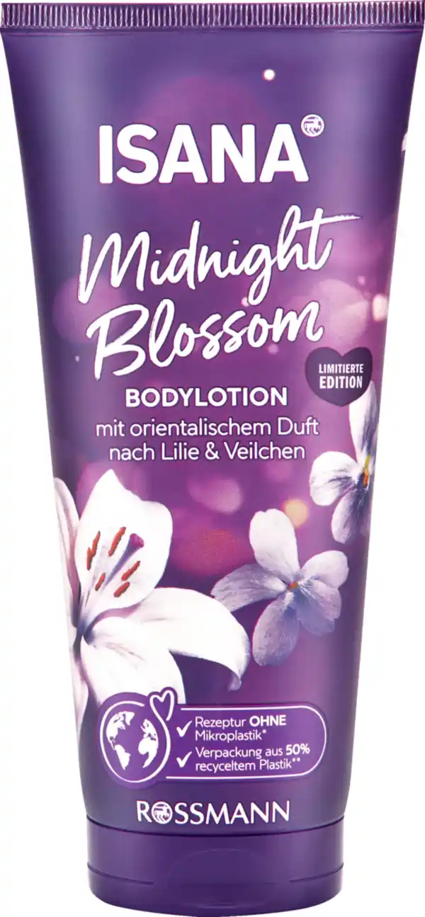 Bild 1 von ISANA Bodylotion Midnight Blossom, 200 ml