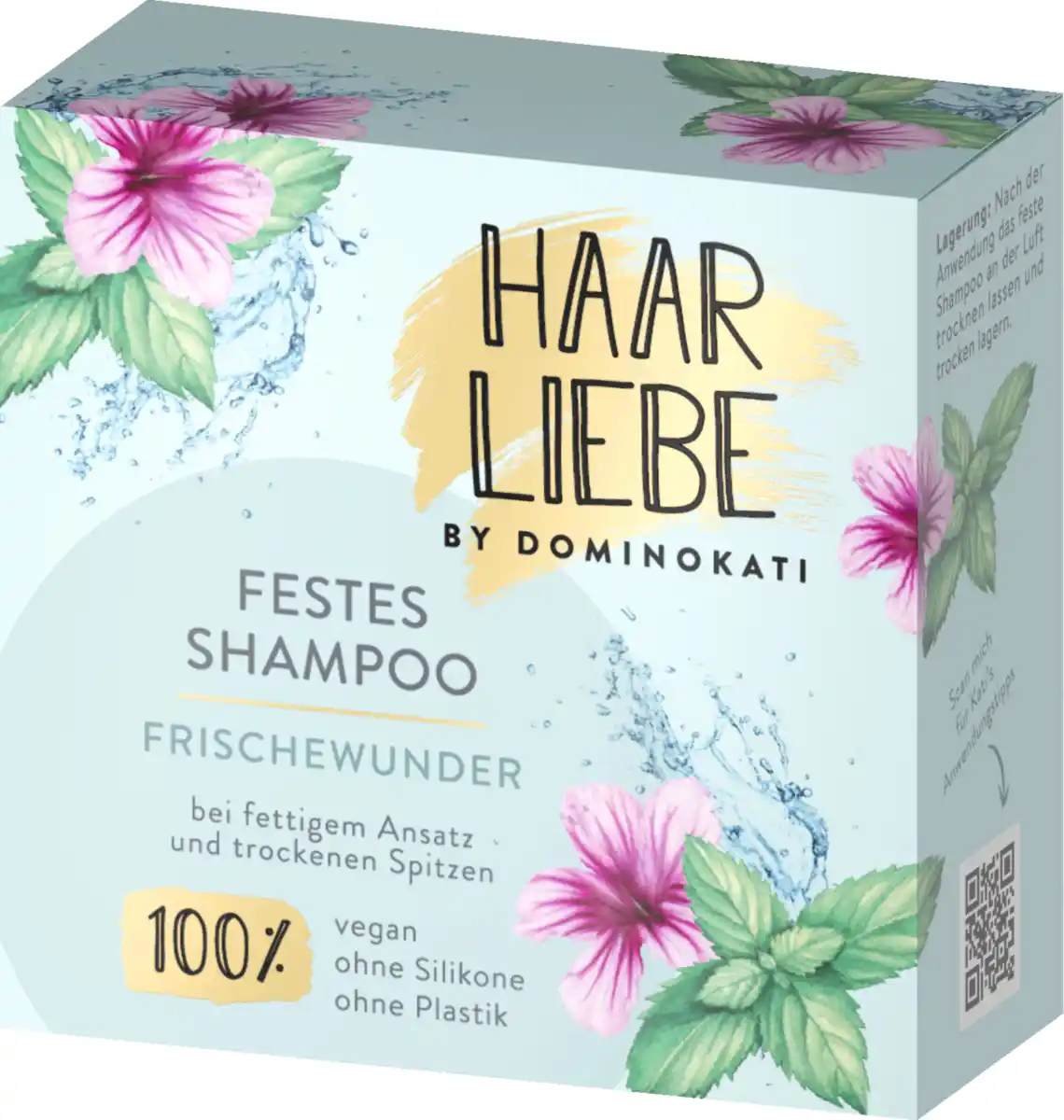 Bild 1 von Haarliebe by DominoKati Festes Shampoo Frischewunder, 70 g