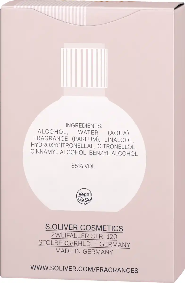 Bild 3 von s.Oliver SOLI LIFE TIME W EDT NS 30ML, 30 ml