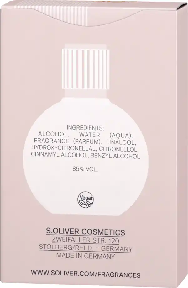 Bild 3 von s.Oliver SOLI LIFE TIME W EDT NS 30ML, 30 ml