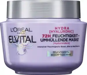 L’Oréal Paris Elvital Haarkur Hydra Hyaluron Feuchtigkeitsspendend, 300 ml