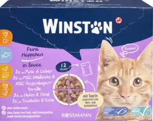 Winston Feine Häppchen in Sauce Multipack, 1.200 g