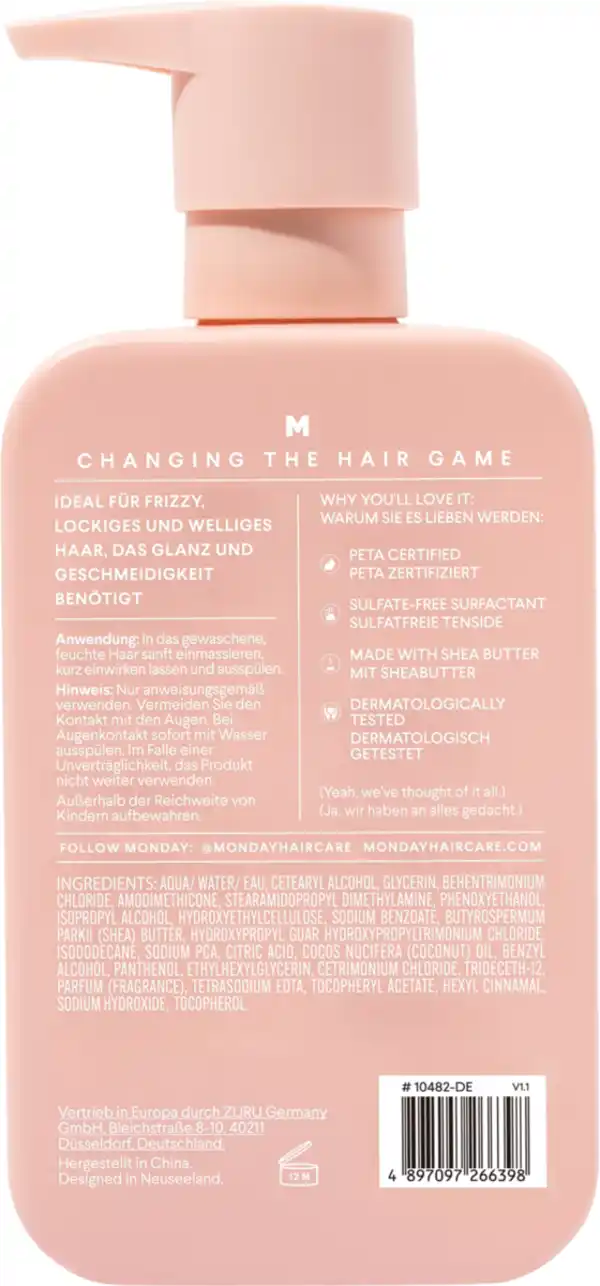 Bild 2 von MONDAY Haircare Smooth Antifrizz Conditioner, 350 ml