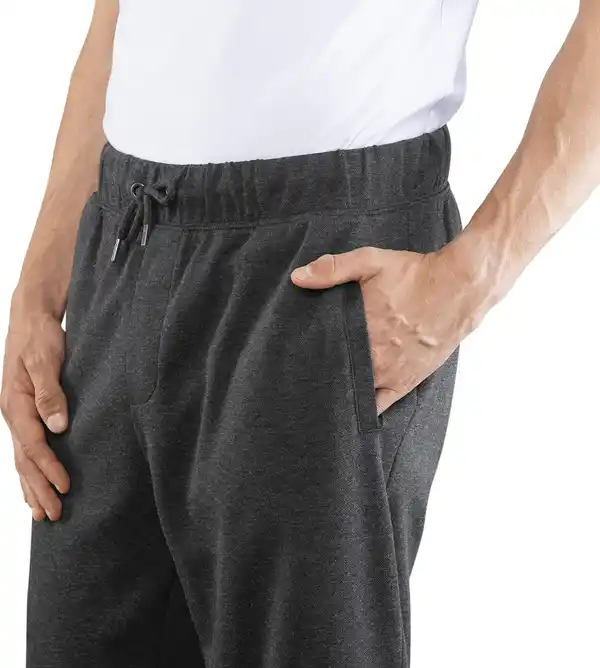 Bild 3 von IDEENWELT Jersey-Relaxhose salbei-gestreift Gr. XS