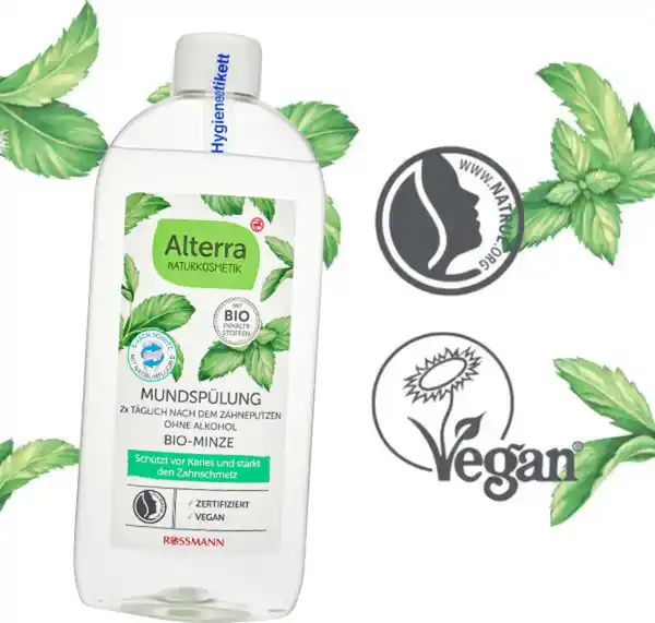 Bild 3 von Alterra NATURKOSMETIK Mundspülung Bio-Minze, 450 ml