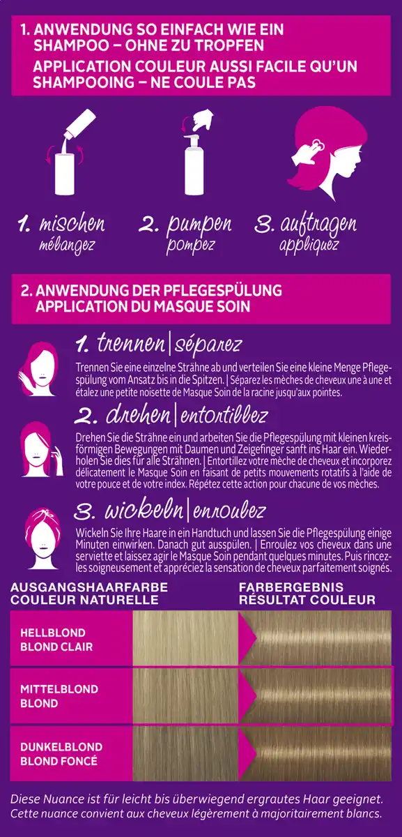 Bild 2 von Perfect Mousse Perfect Mousse Schaumcoloration 800 Mittelblond