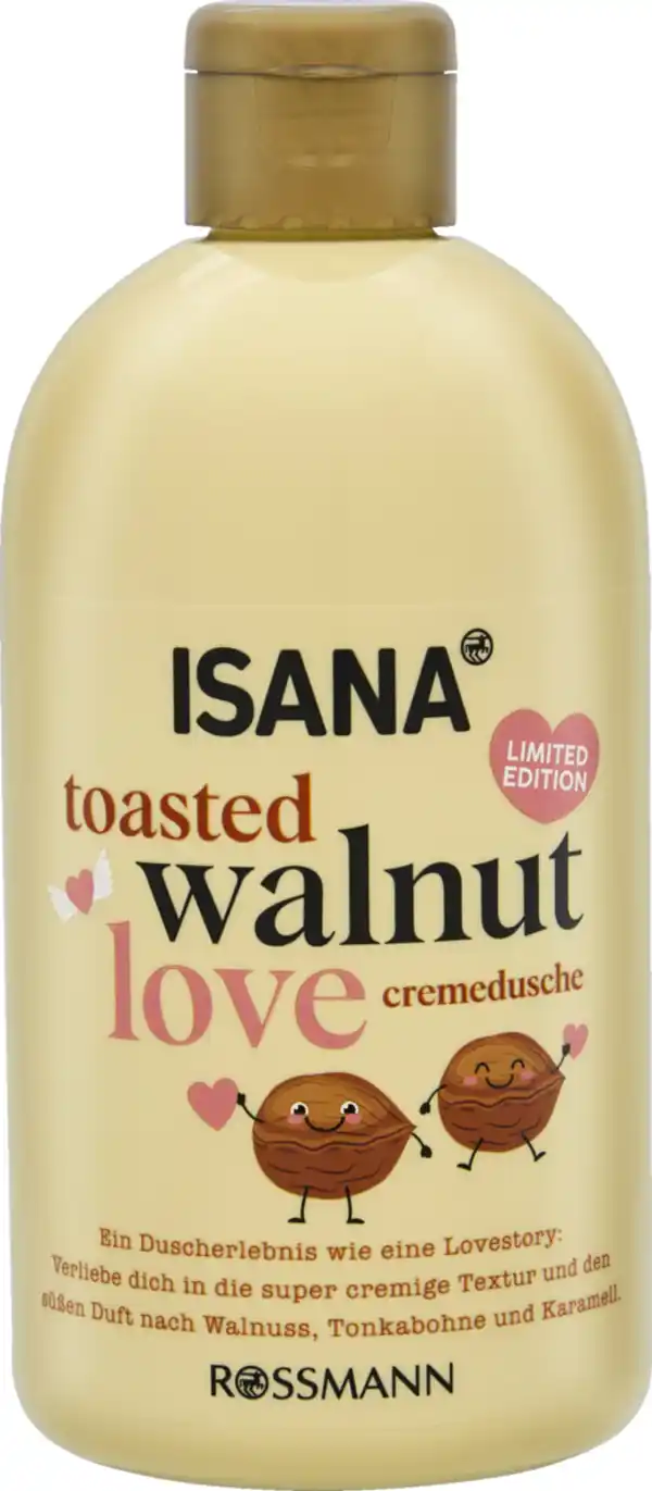 Bild 1 von ISANA Cremedusche Toasted Walnut Love, 500 ml